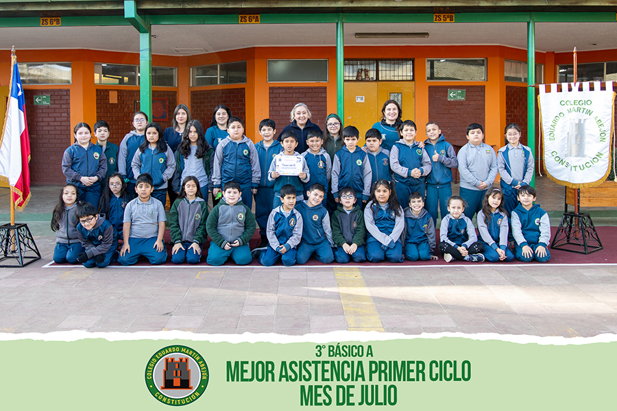  FELICITACIONES 3 BÁSICO A 