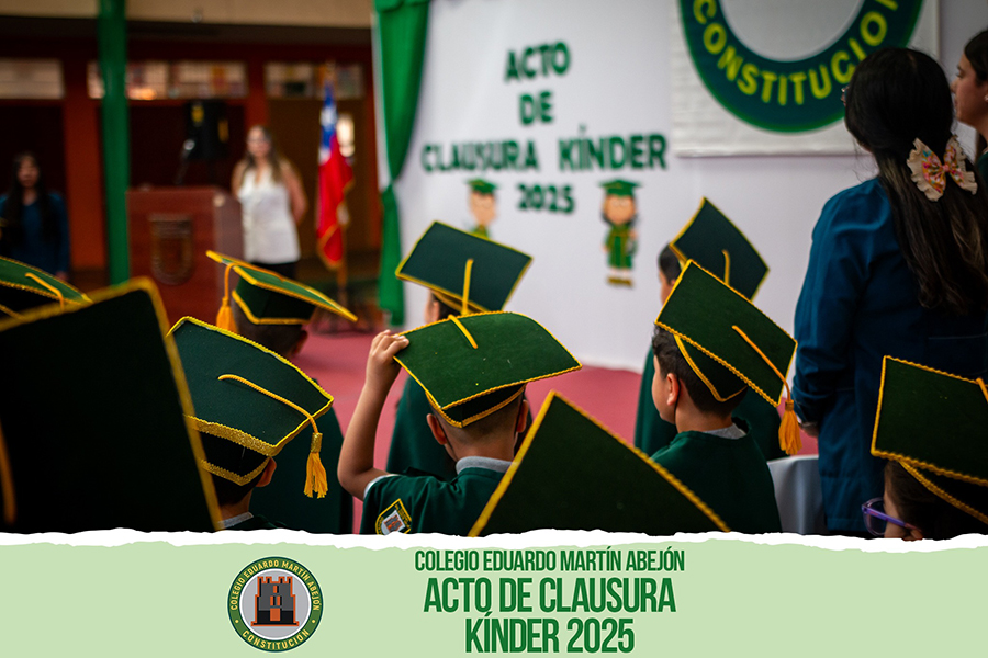 ceremonia kinder 2025