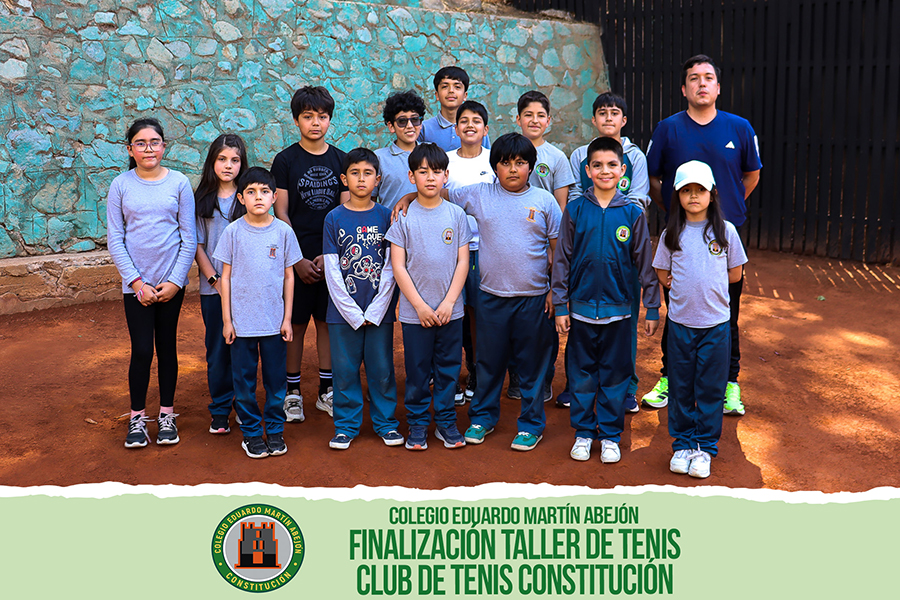 finalizacion taller de tenis
